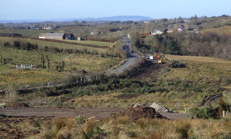 A32 Cornamuck Vegetation Clearance
                          Underway